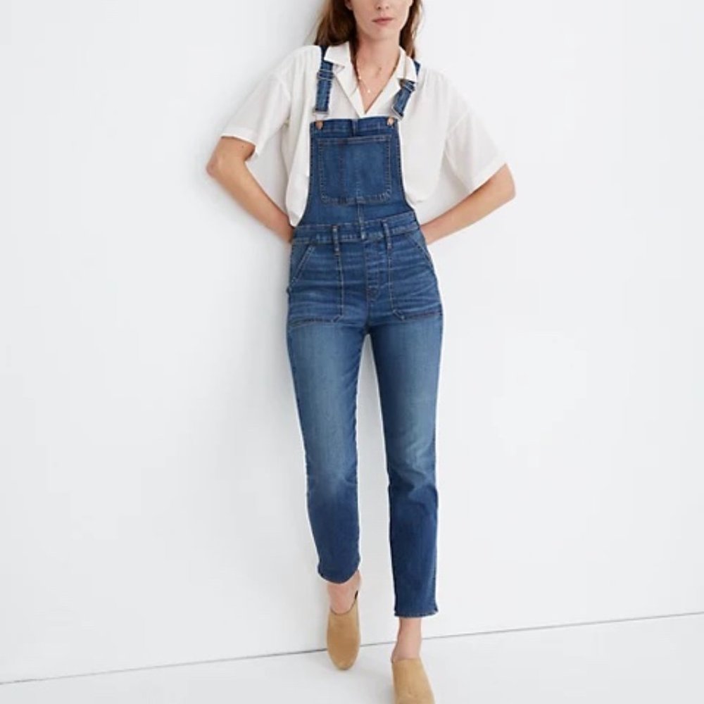 Madewell Stovepipe Overalls in Lorton Wash